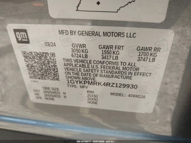 2024 CADILLAC LYRIQ 1GYKPMRK4RZ129930 Photo 8