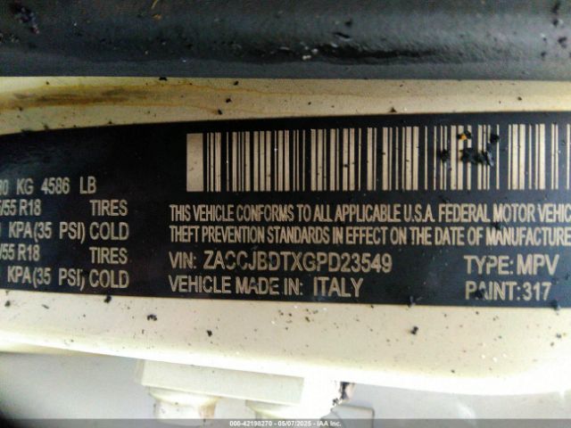 ZACCJBDTXGPD23549 Jeep Renegade Limited