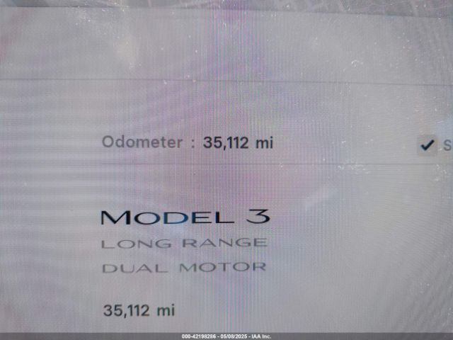 5YJ3E1EB0JF064945 Tesla Model 3 Long Range/performance