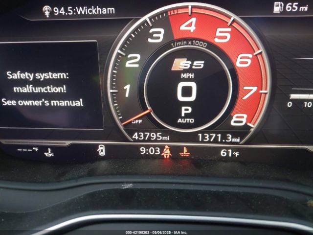 WAUP4AF55JA074714 Audi S5 3.0t Premium Plus