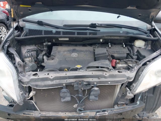 5TDYK3DC6ES486921 Toyota Sienna Xle V6 8 Passenger
