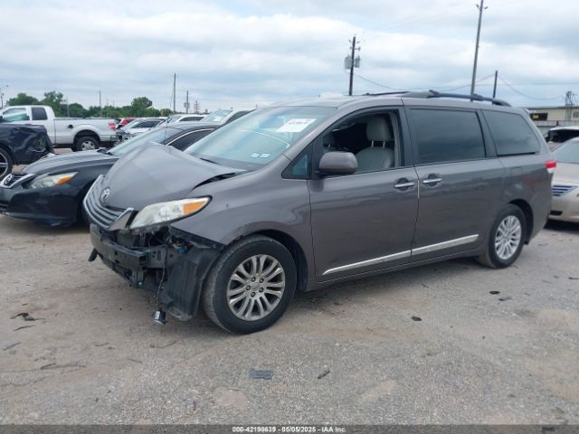 5TDYK3DC6ES486921 Toyota Sienna Xle V6 8 Passenger