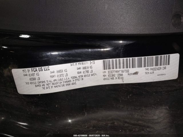 3C3CFFARXFT667332 Fiat 500 POP