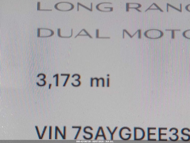 2025 TESLA MODEL Y 7SAYGDEE3SA364458 Photo 6