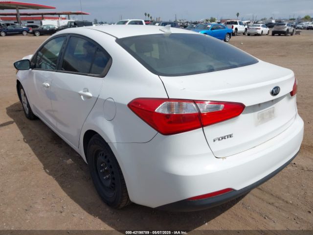 KNAFK4A61G5463113 KIA FORTE LX