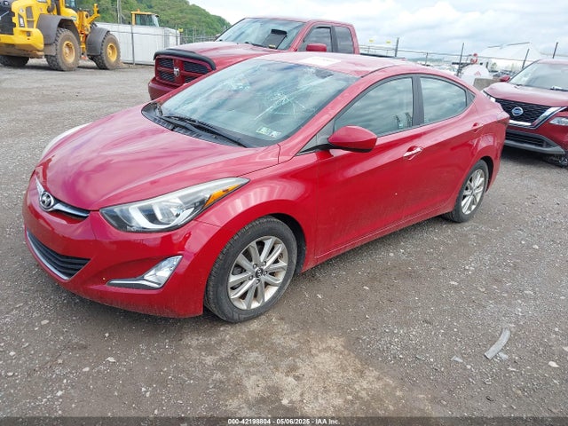 KMHDH4AE7FU357491 Hyundai ELANTRA SE