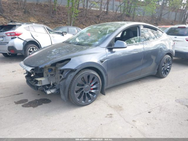 7SAYGDEFXPF767971 Tesla Model Y Performance Dual Motor All-wheel Drive