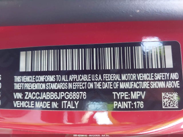 ZACCJABB6JPG68976 Jeep 2018
