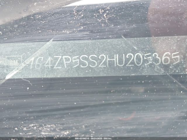 1G4ZP5SS2HU205365 Buick Lacrosse Essence