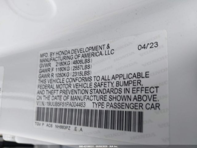 2023 ACURA TLX 19UUB5F51PA004463 Photo 8
