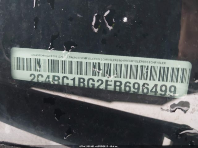 2C4RC1BG2FR696499 Chrysler 2015