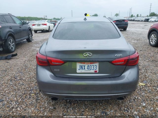 JN1EV7AR9JM433147 Infiniti Q50 3.0t Luxe