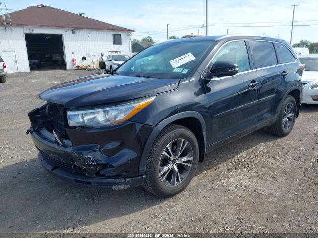 5TDJKRFH3GS269861 Toyota Highlander Xle V6