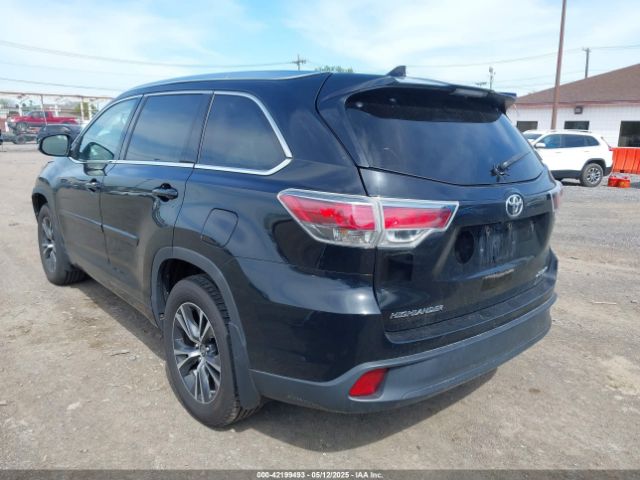 5TDJKRFH3GS269861 Toyota Highlander Xle V6