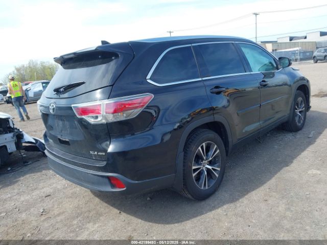 5TDJKRFH3GS269861 Toyota Highlander Xle V6