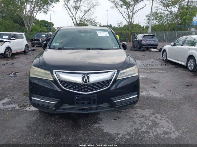 42199502 :رقم المزاد ، 5FRYD3H48GB018336 vin ، 2016 Acura Mdx Technology   Acurawatch Plus Packages/technology Package مزاد بيع