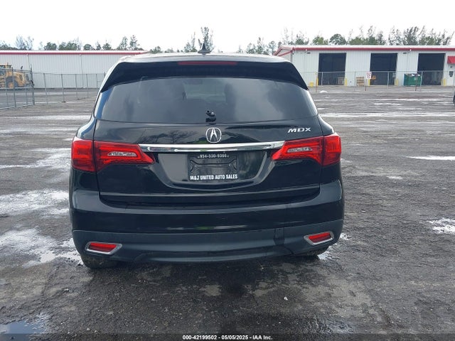 42199502 :رقم المزاد ، 5FRYD3H48GB018336 vin ، 2016 Acura Mdx Technology   Acurawatch Plus Packages/technology Package مزاد بيع