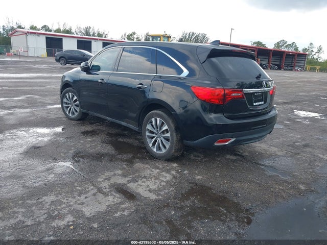 42199502 :رقم المزاد ، 5FRYD3H48GB018336 vin ، 2016 Acura Mdx Technology   Acurawatch Plus Packages/technology Package مزاد بيع