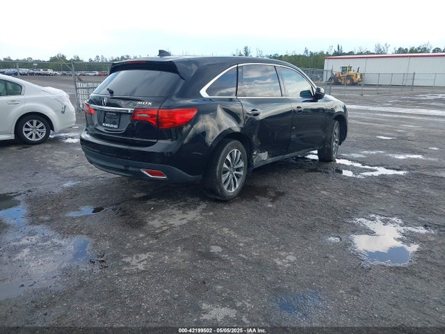 42199502 :رقم المزاد ، 5FRYD3H48GB018336 vin ، 2016 Acura Mdx Technology   Acurawatch Plus Packages/technology Package مزاد بيع