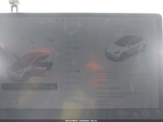7SAYGAEE9PF702910 Tesla Model Y Awd/long Range Dual Motor All-wheel Drive