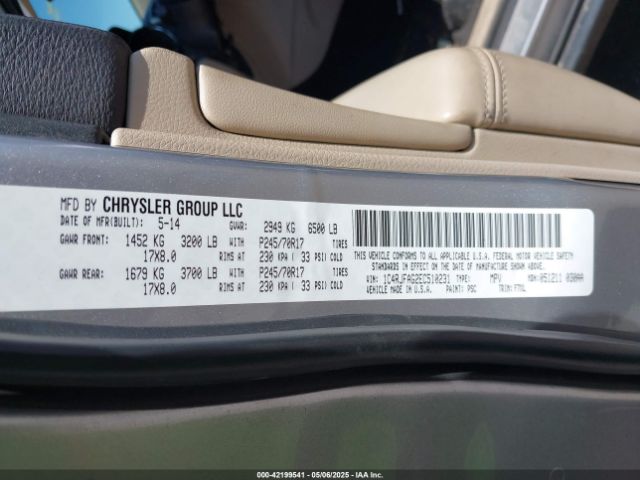 2014 JEEP GRAND CHEROKEE 1C4RJFAG2EC510231 Photo 8