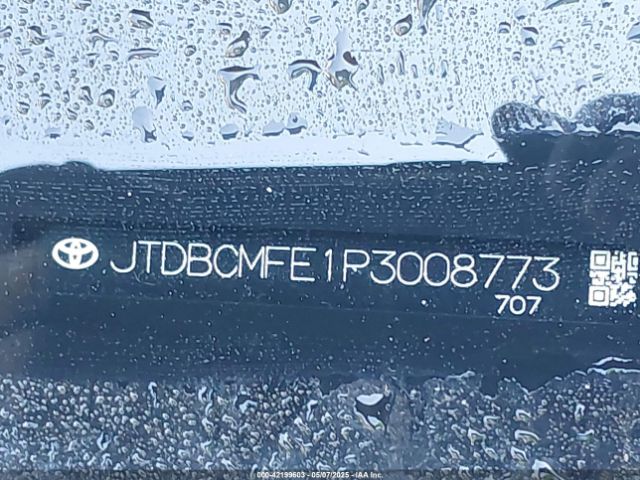 JTDBCMFE1P3008773 Toyota Corolla Hybrid Le