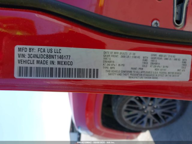 2022 JEEP COMPASS 3C4NJDCB8NT146177 Photo 8