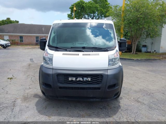 3C6TRVAG5KE505805 RAM Promaster 1500 Low Roof 136 Wb