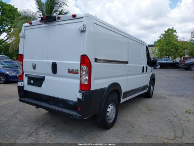 3C6TRVAG5KE505805 RAM Promaster 1500 Low Roof 136 Wb
