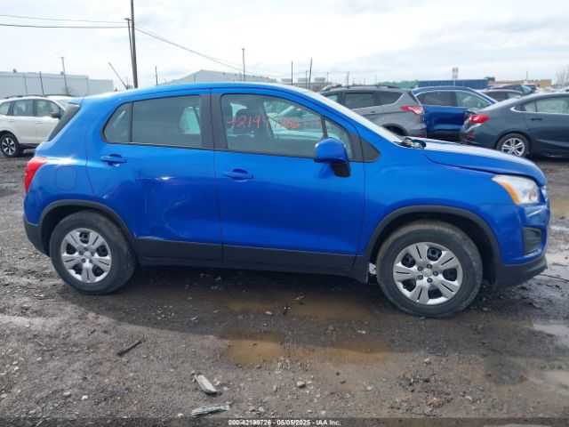 KL7CJKSBXGB618216 Chevrolet Trax 1ls