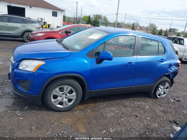 KL7CJKSBXGB618216 Chevrolet Trax 1ls