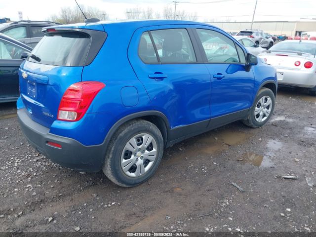 KL7CJKSBXGB618216 Chevrolet Trax 1ls