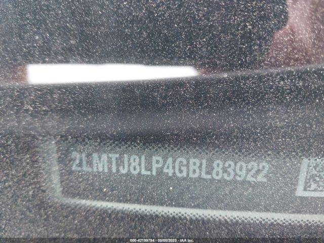 2LMTJ8LP4GBL83922 Lincoln Mkx Reserve