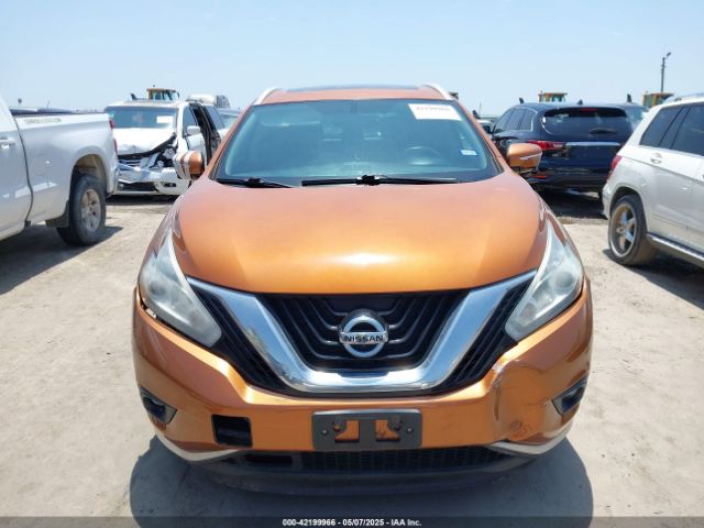 5N1AZ2MH6FN284442 Nissan Murano Platinum
