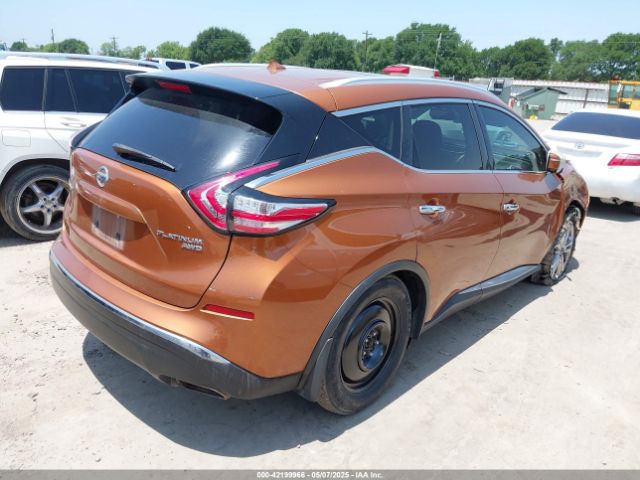 5N1AZ2MH6FN284442 Nissan Murano Platinum