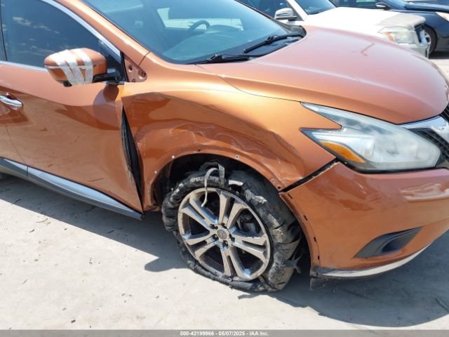 5N1AZ2MH6FN284442 Nissan Murano Platinum