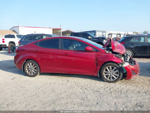 5NPDH4AE2FH584067 Hyundai ELANTRA SE