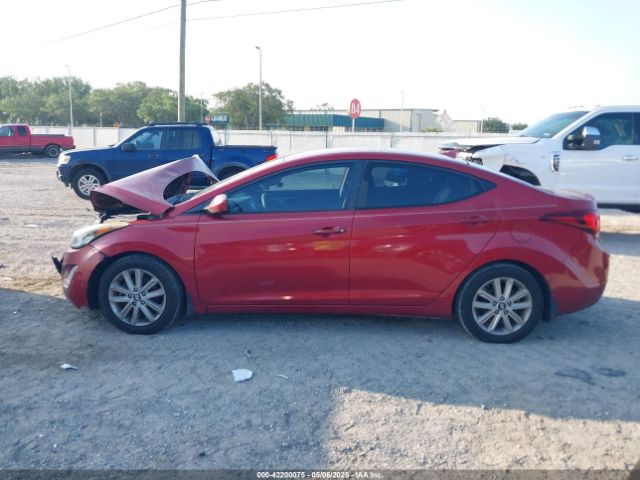 5NPDH4AE2FH584067 Hyundai ELANTRA SE