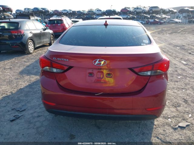 5NPDH4AE2FH584067 Hyundai ELANTRA SE
