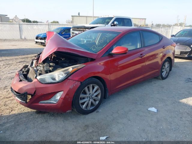 5NPDH4AE2FH584067 Hyundai ELANTRA SE