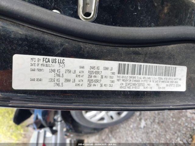 3C4PDCAB6HT697631 Dodge JOURNEY SE