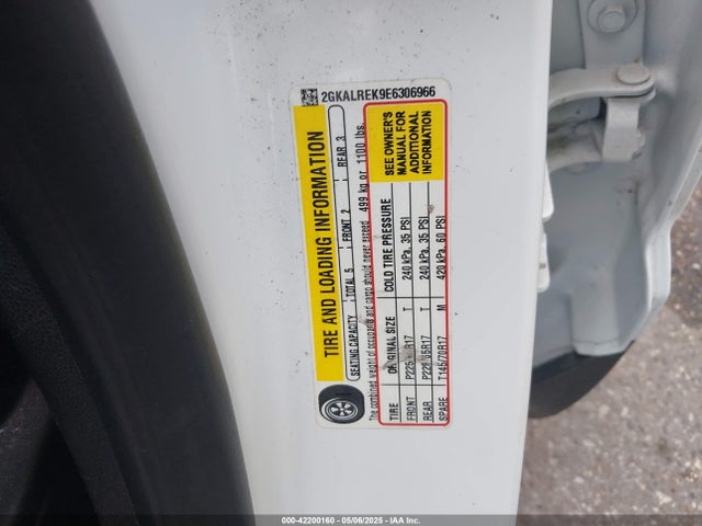 2GKALREK9E6306966 GMC Terrain Sle-2