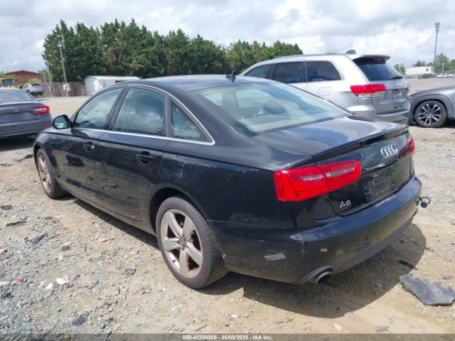 2012 AUDI A6 WAUGGAFC4CN172277 Photo 2