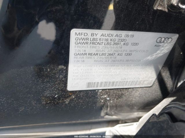 2020 AUDI Q3 WA1AECF35L1021332 Photo 8