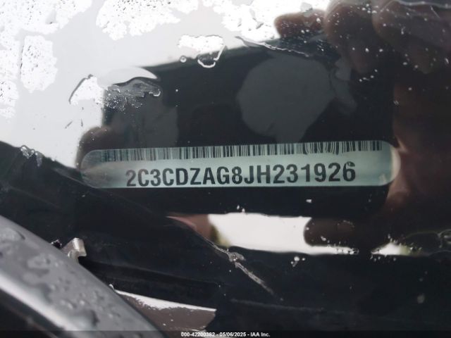 2C3CDZAG8JH231926 Dodge Challenger Sxt