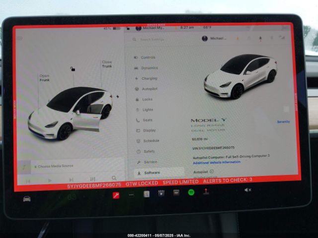 5YJYGDEE8MF266075 Tesla 2021