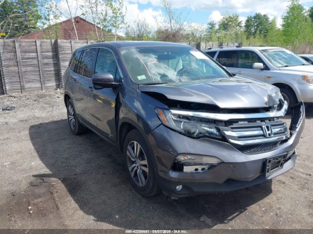 5FNYF6H58GB098758 Honda Pilot Ex-l