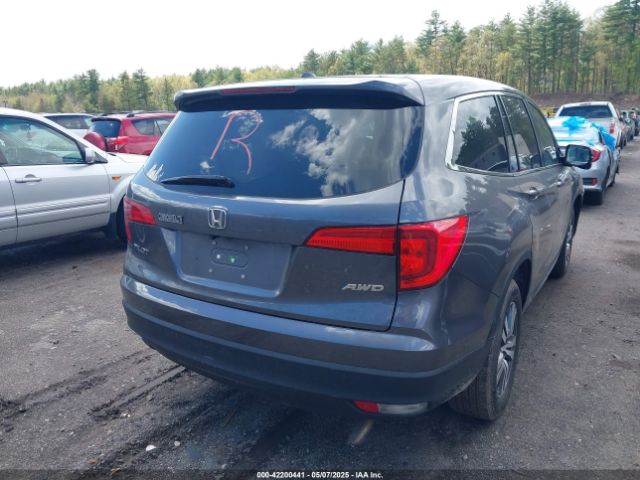 5FNYF6H58GB098758 Honda Pilot Ex-l