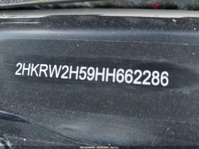 2HKRW2H59HH662286 Honda CR-V EX
