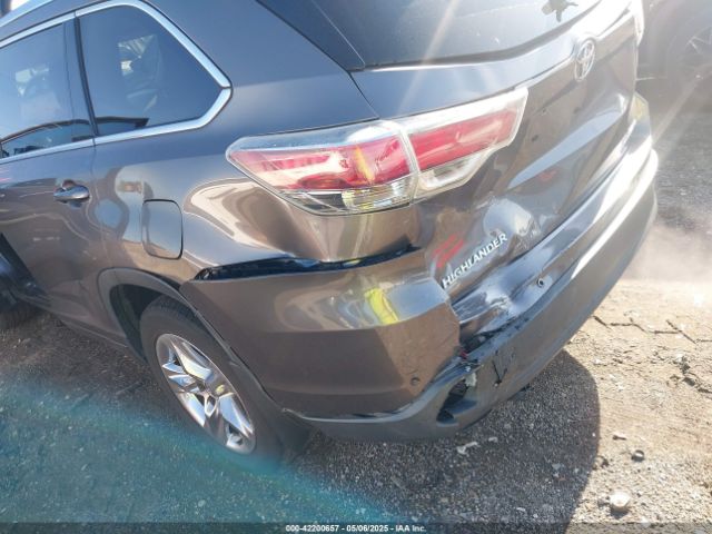 5TDDKRFH1GS250755 Toyota Highlander Limited V6